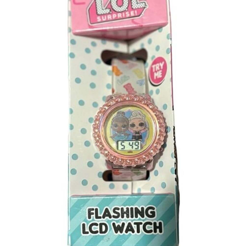 LOL Surprise Flashing LCD Digital Watch - Kids - New In Box